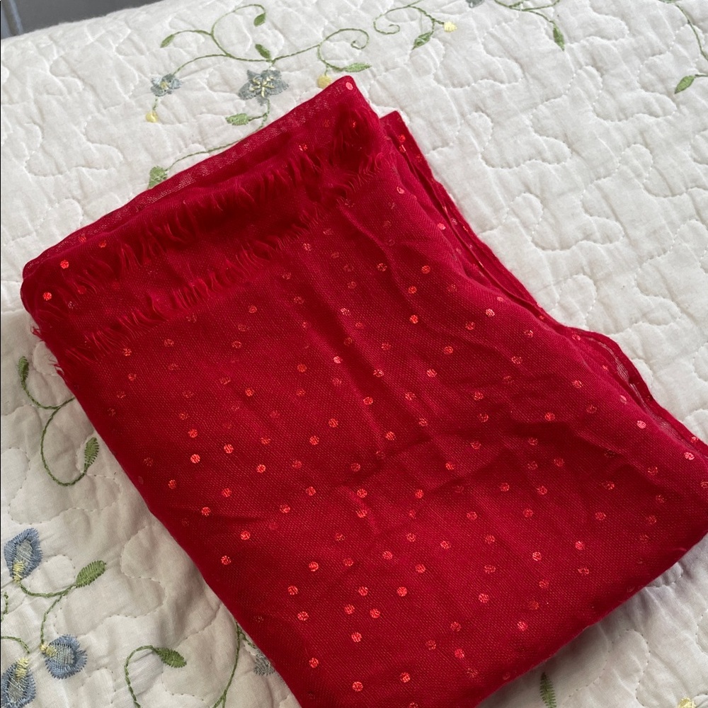 Elegant Red Scarf